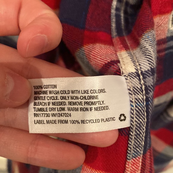 XL Merona Flannel - Picture 4 of 7